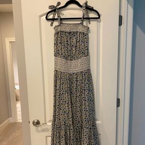 Tory Burch Smocked Sundress XS